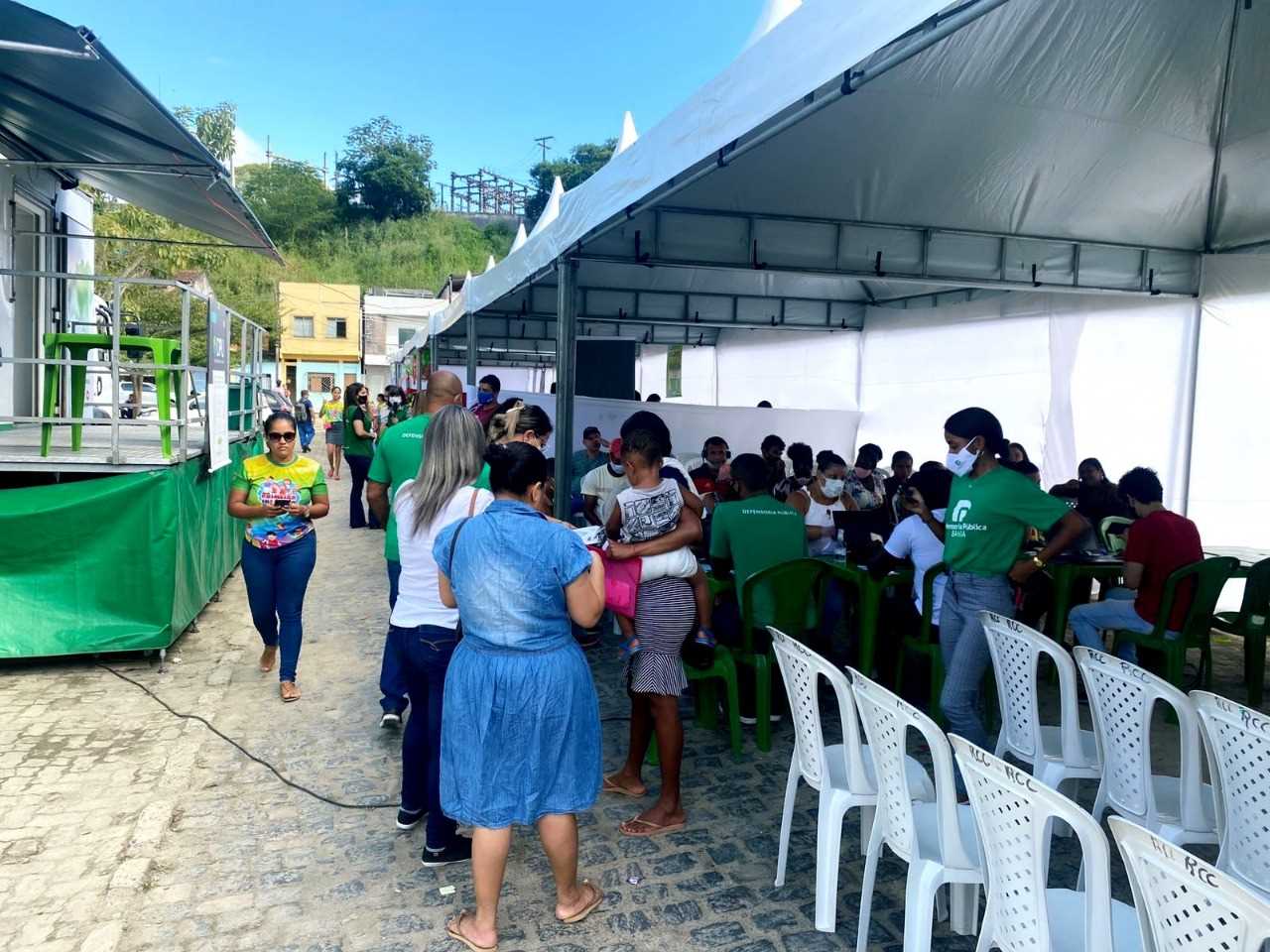 Camacã: Unidade da Defensoria Pública e Secretarias atendem quase 700 pessoas em Camacã